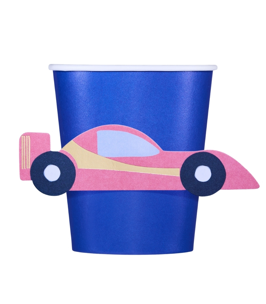 Sea Salt Cinnamon Parti Bardak (8 Adet) // Araba - Lacivert