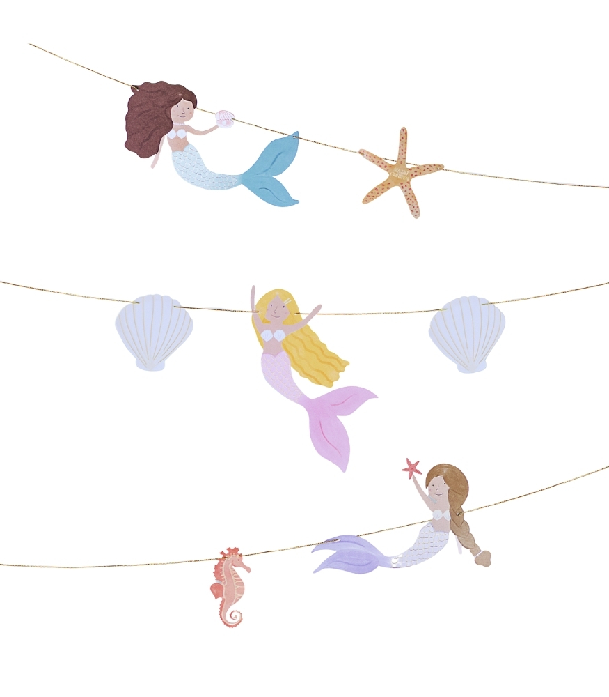 Sea Salt Cinnamon Parti Asılan S&uuml;s // Deniz Kızı