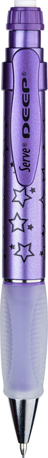 Serve Deep Uzay Mekanik Kurşun Kalem (0.7 mm) // Metalik Mor
