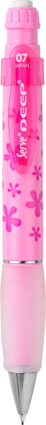Serve Deep Doğa Mekanik Kurşun Kalem (0.7 mm) // Şeker Pembe