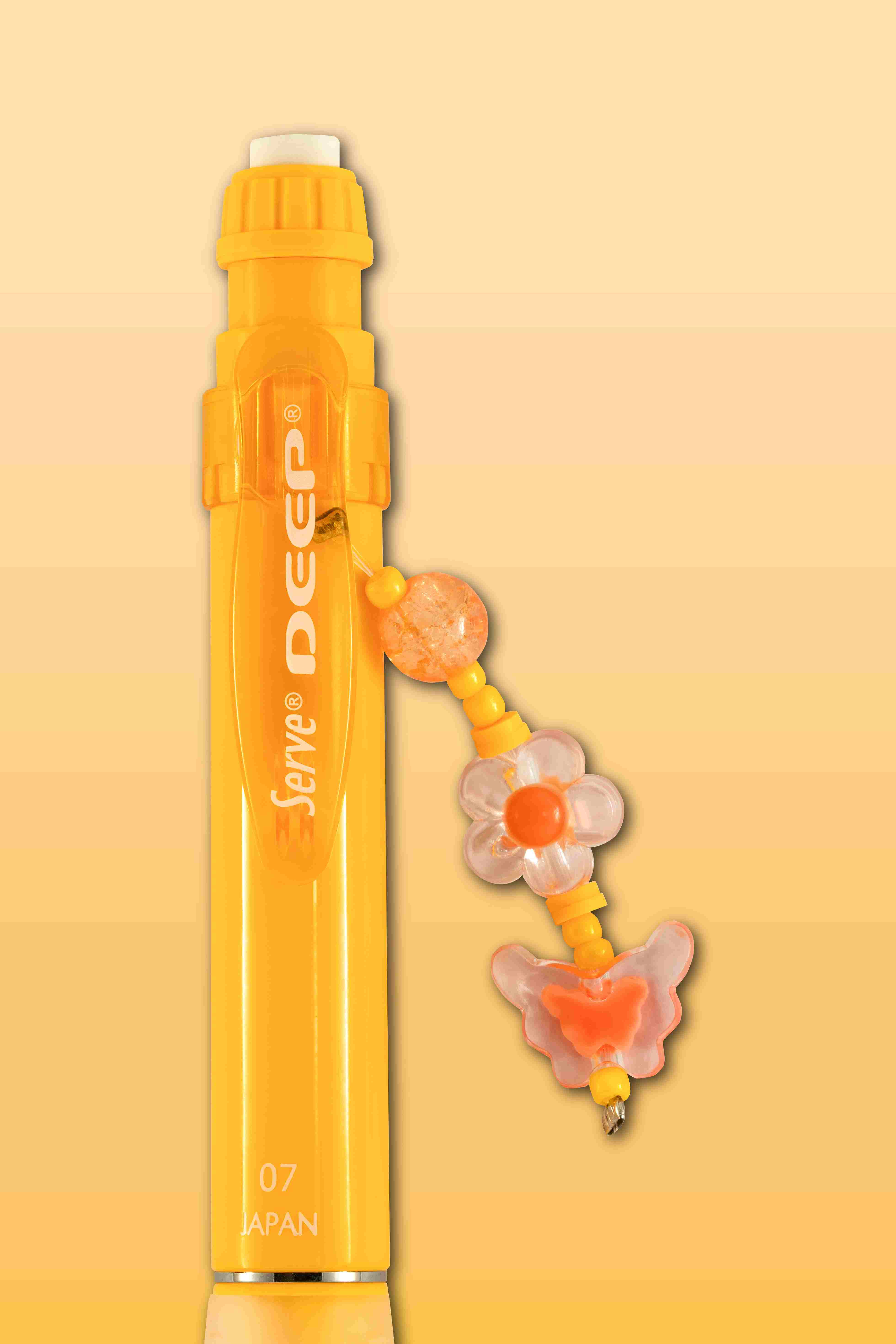 Serve Deep Mekanik Kurşun Kalem (0.7 mm) // Charm Pastel Hardal Sarı