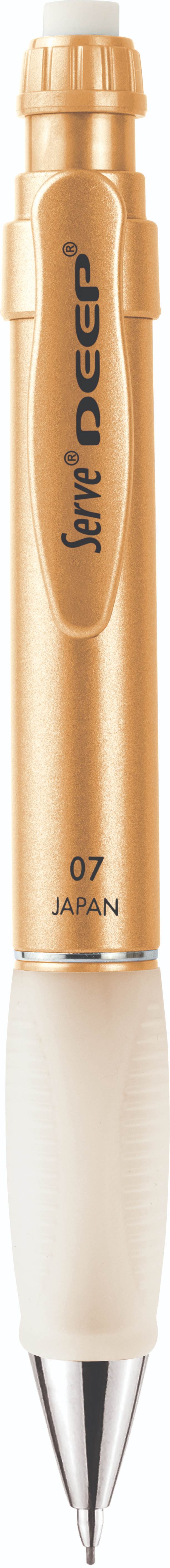 Serve Deep Desenli Pastel Kurşun Kalem (0.7 Mm) // Altın