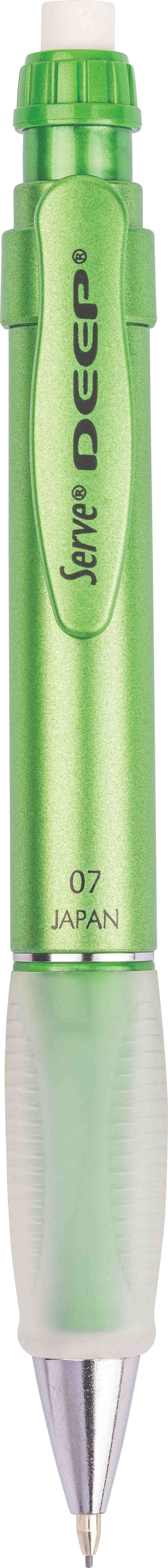 Serve Deep Desenli Pastel Kurşun Kalem (0.7 Mm) // Fıstık Yeşil