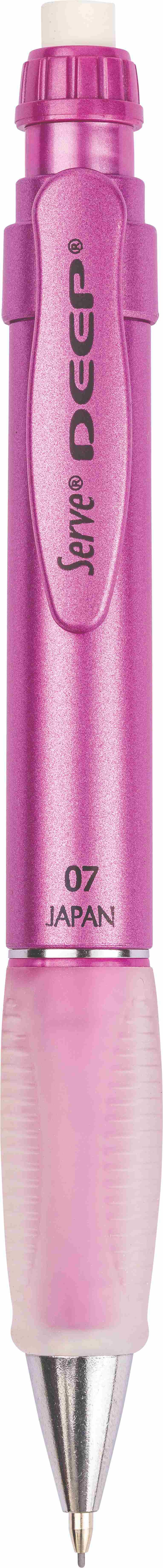 Serve Deep Desenli Pastel Kurşun Kalem (0.7 Mm) // Prenses Pembe