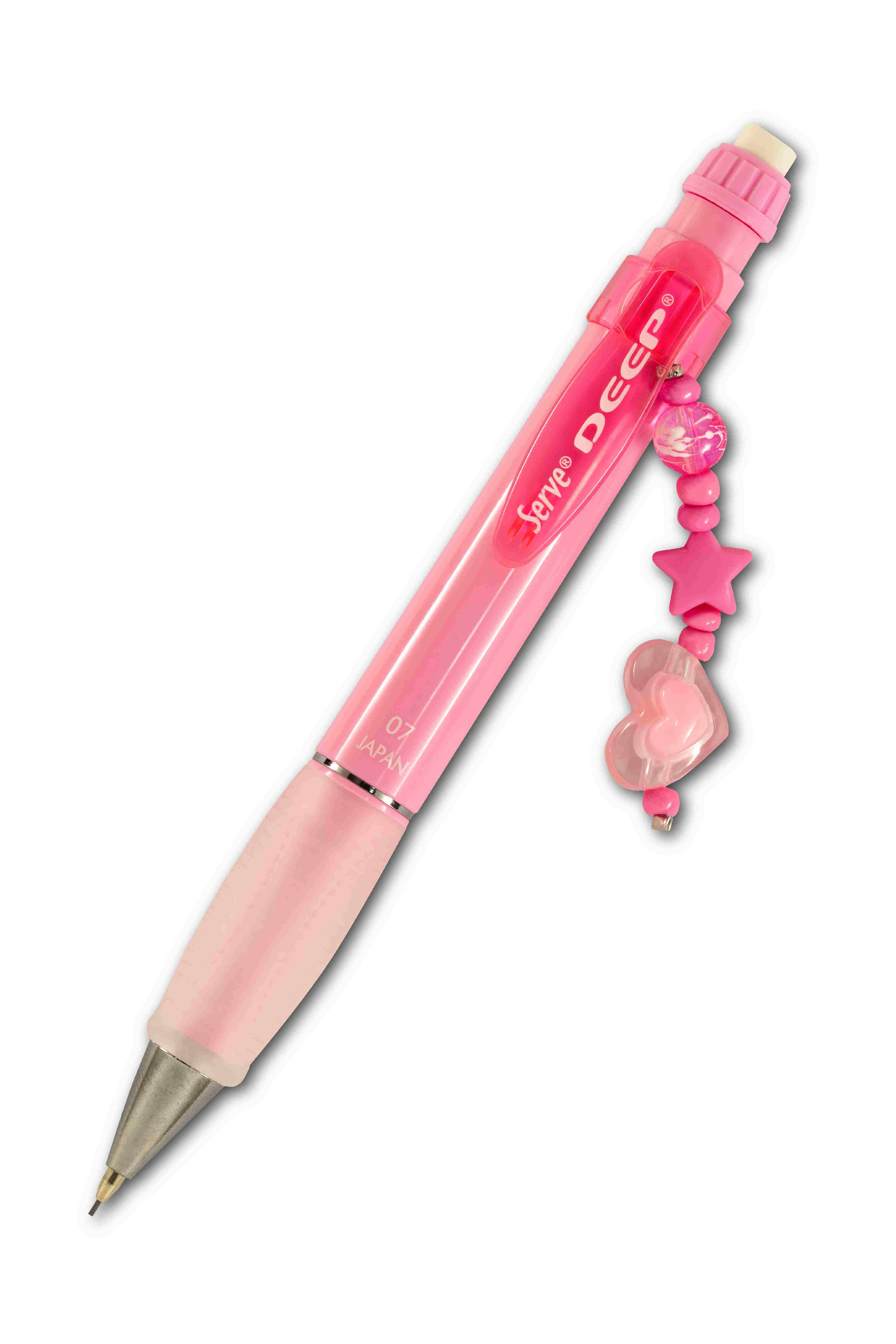 Serve Deep Mekanik Kurşun Kalem (0.7 mm) // Charm Şeker Pembe