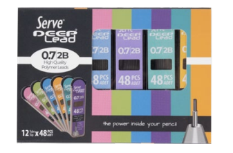 Serve Deep Mekanik Kalem Ucu 2B (0.7 mm)