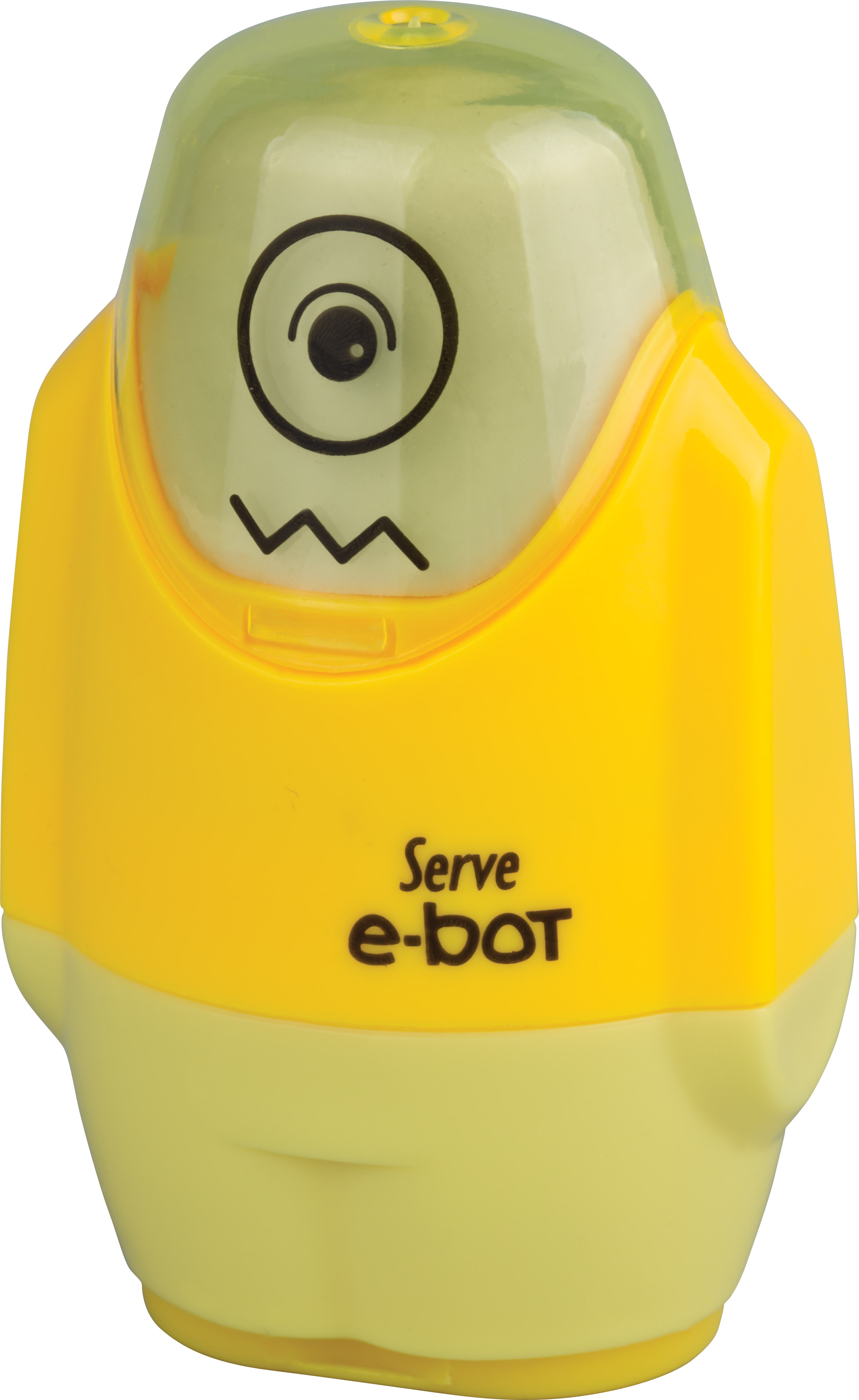 Serve E-Bot Silgili Kalemtıraş // Fosforlu Sarı