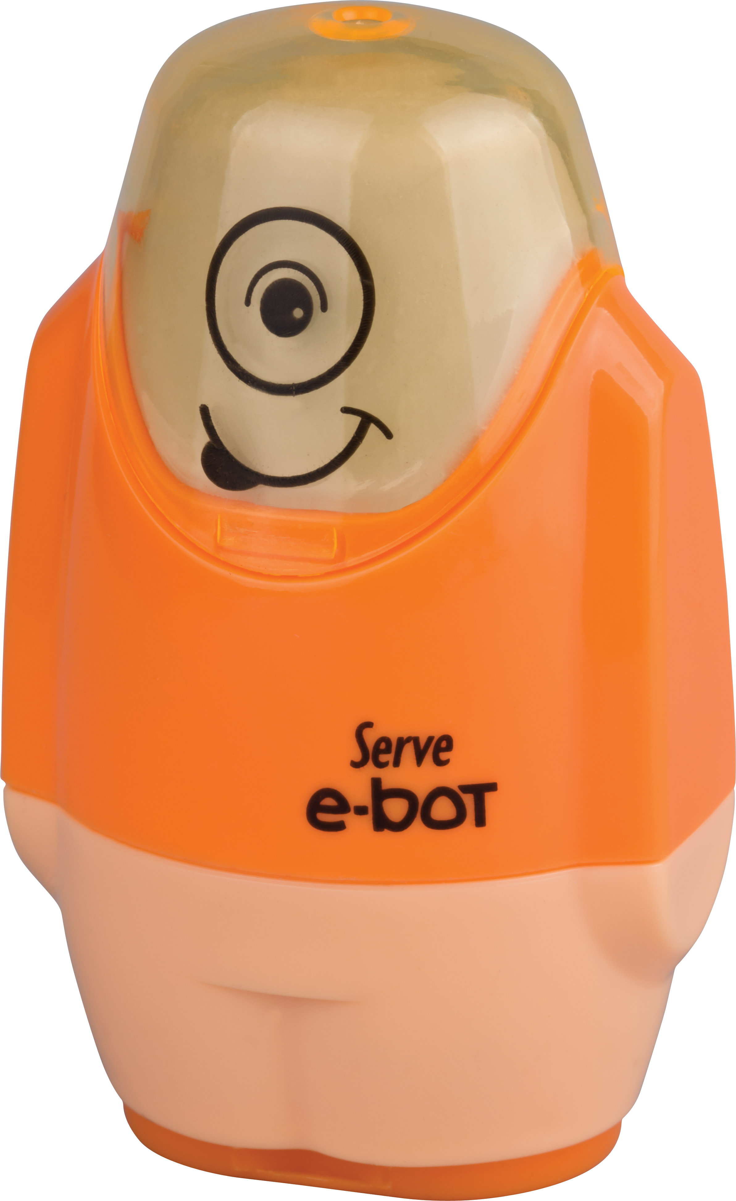Serve E-Bot Silgili Kalemtıraş // Fosforlu Turuncu