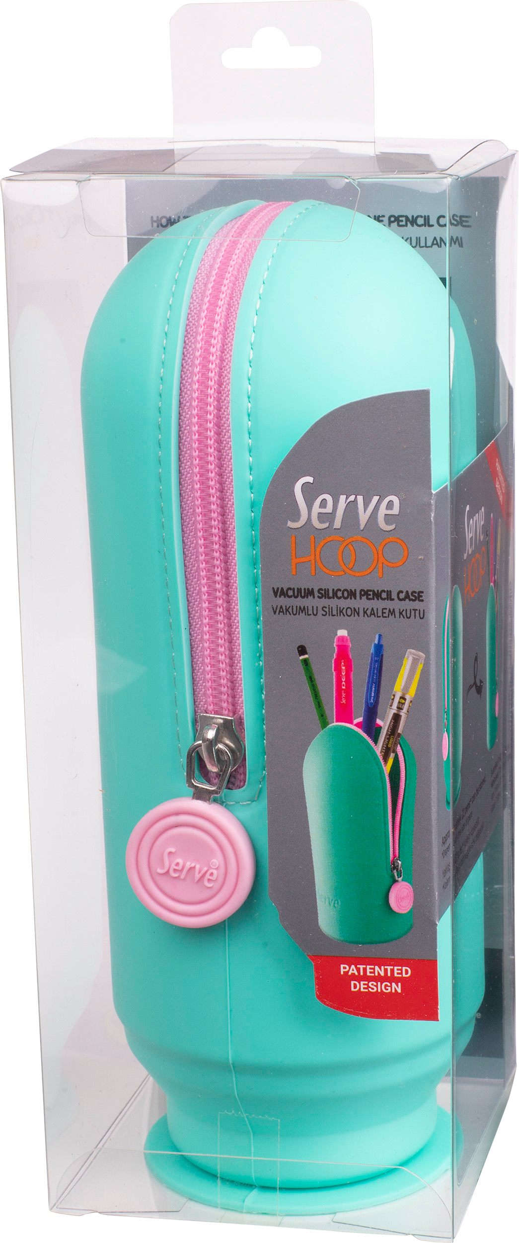 Serve Hoop Kalem Kutu // Nane Yeşili