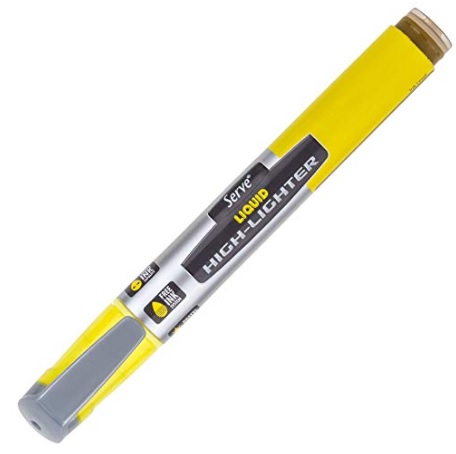 Serve Likit Marker Kalem // Pastel Sarı