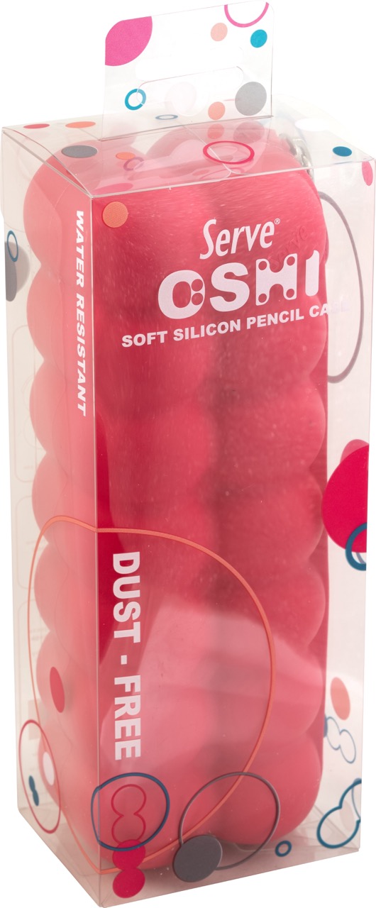 Serve Oshi Kalem Kutu // Koyu Pembe