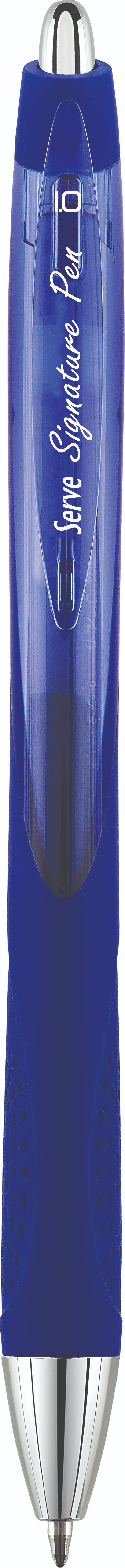 Serve x Berry Jel Kalem Yuvarlak U&ccedil; (1.0 mm) // Koyu Mavi