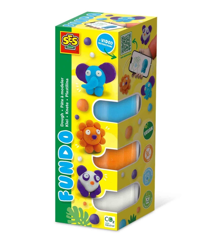 Ses Creative FunDo Oyun Hamuru // Vahşi Hayvanlar