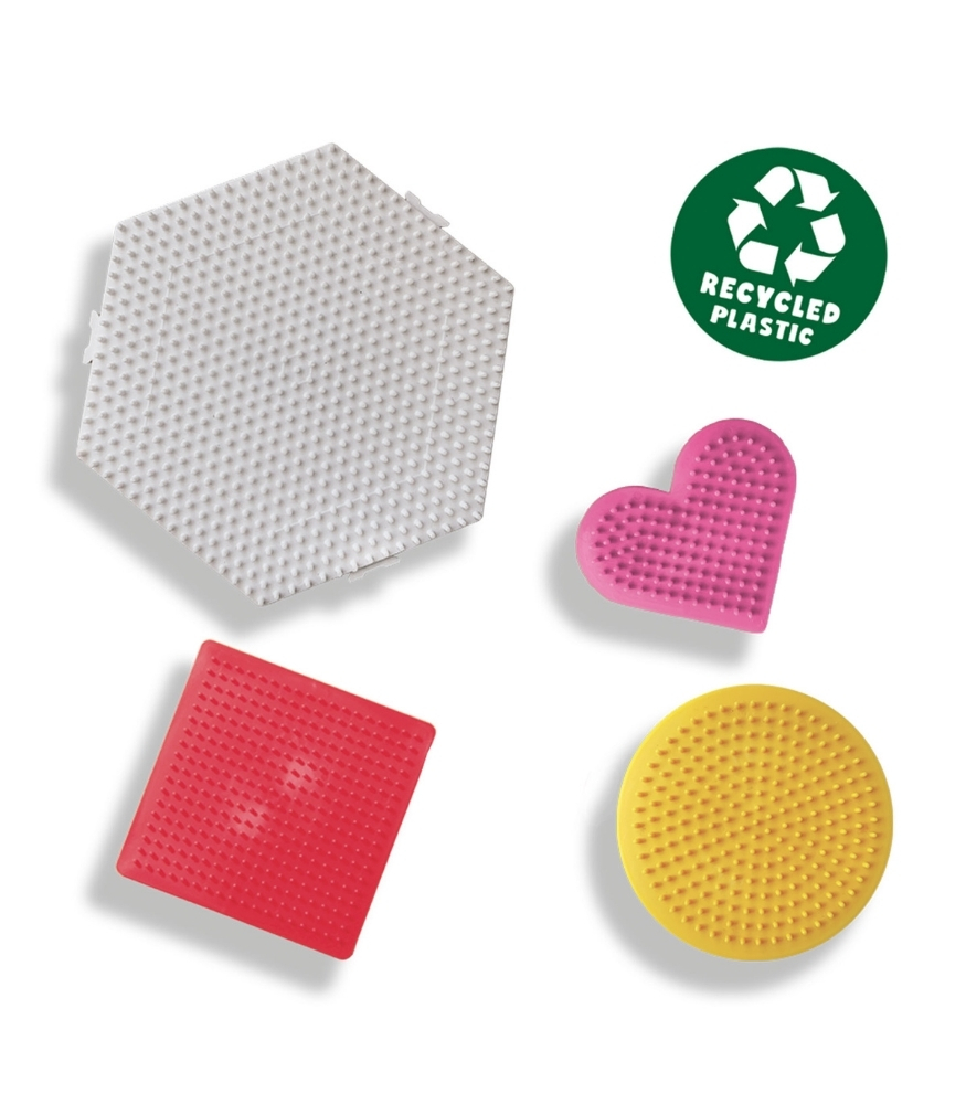 Ses Creative Green Beedz Eko Ütü Boncuk Panoları // 4 x Pano