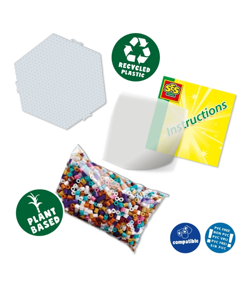 Ses Creative Green Beedz Eko &Uuml;t&uuml; Boncukları // Orman Hayvanları