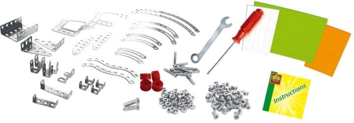 Ses Creative Metal Montaj Seti - Dinozorlar