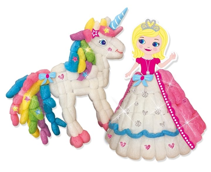 Ses Creative Funmais- Mısır Köpükleri- Prenses ve Unicorn