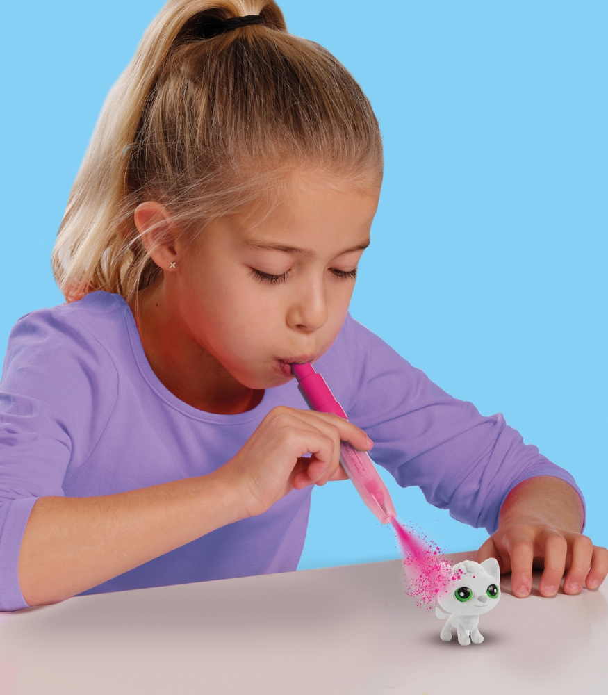 Ses Creative Boya Üfleme Kalemi (3 Adet) // Kedi