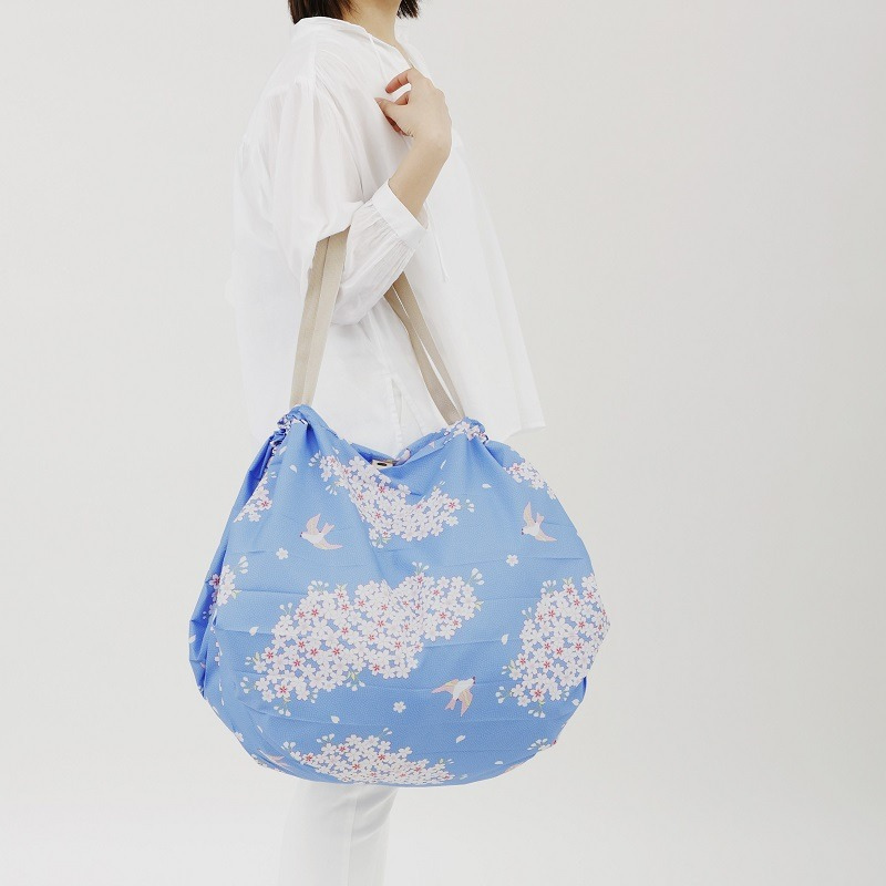 Shupatto Compact Bag Katlanır &Ccedil;anta - L // Hana ni Tori
