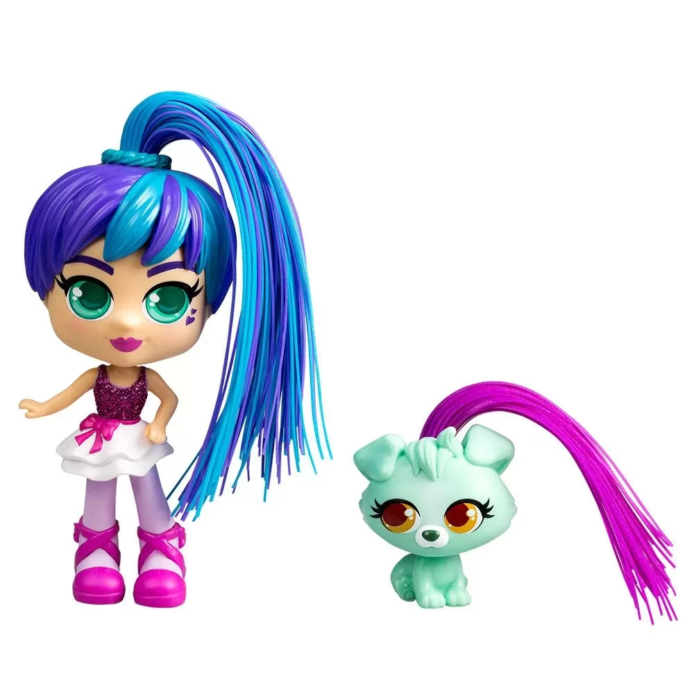 Silverlit Curli Girls Bebek ve Hayvan (2 Adet) // Rosli - Koda