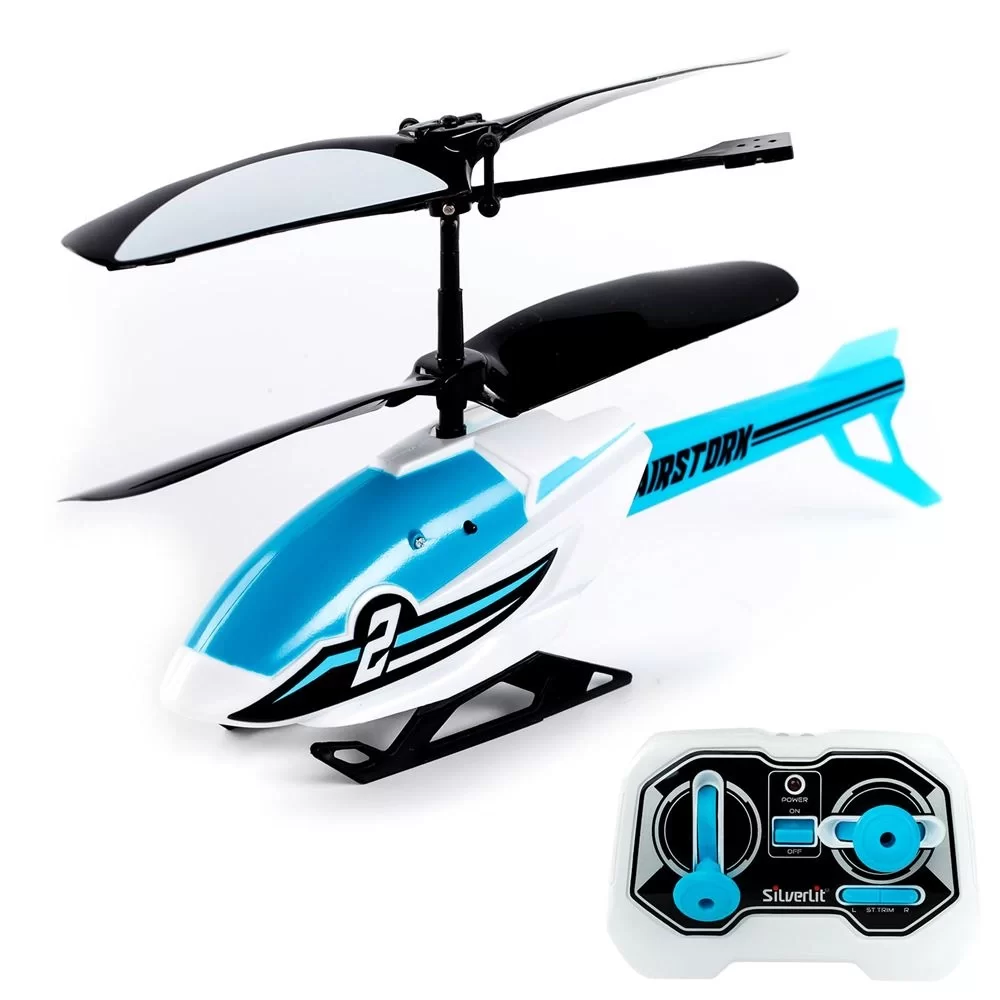 Silverlit Air Stork Kumandalı Helikopter // Turkuaz