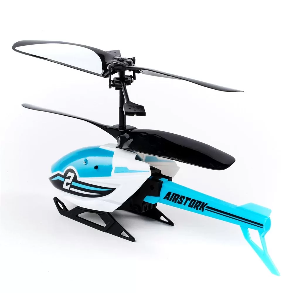 Silverlit Air Stork Kumandalı Helikopter // Turkuaz