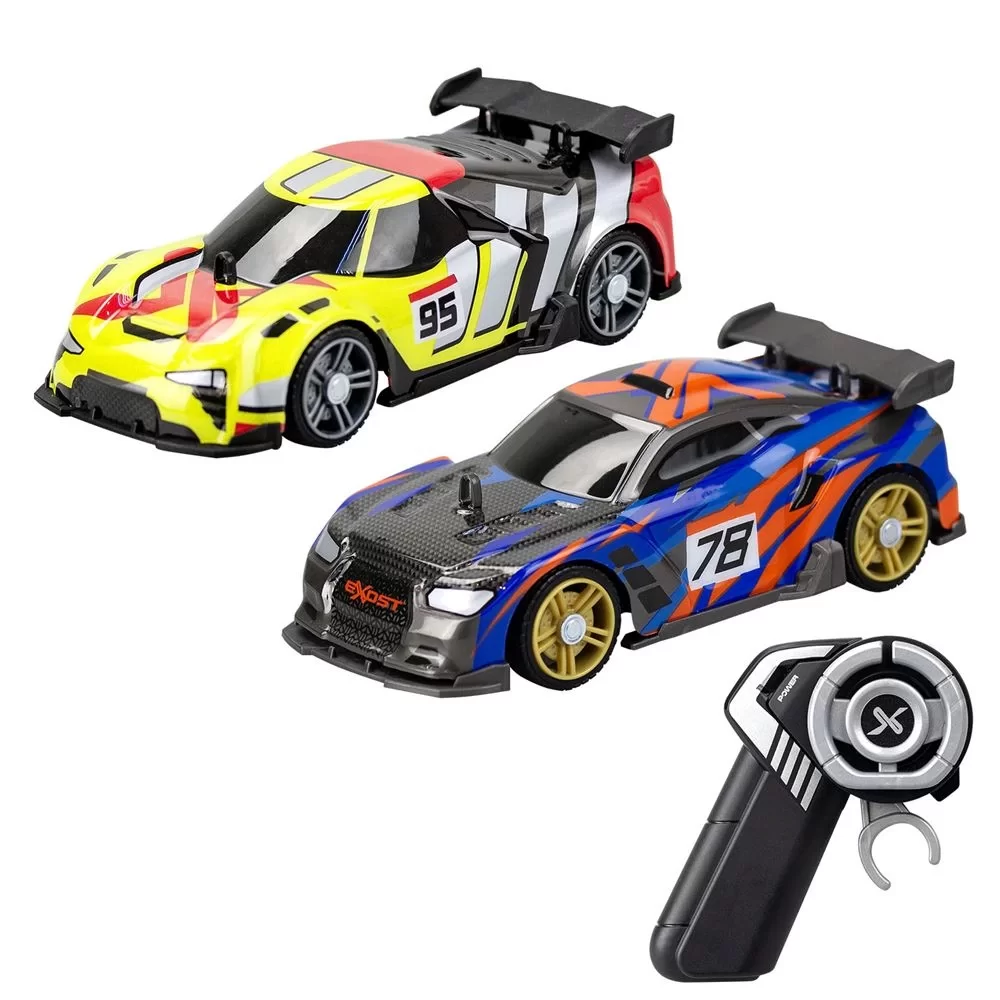 Silverlit Exost Build 2 Drive Kumandalı B&uuml;y&uuml;k Yarış Seti (2 Ara&ccedil;)