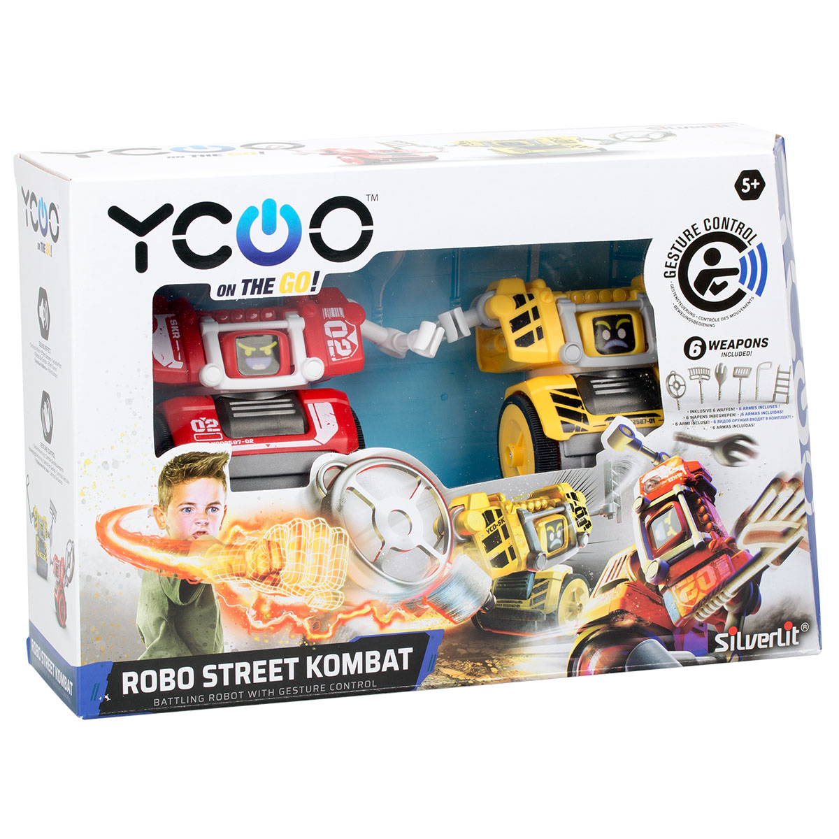 Silverlit Robo Street Kombat İkili Set