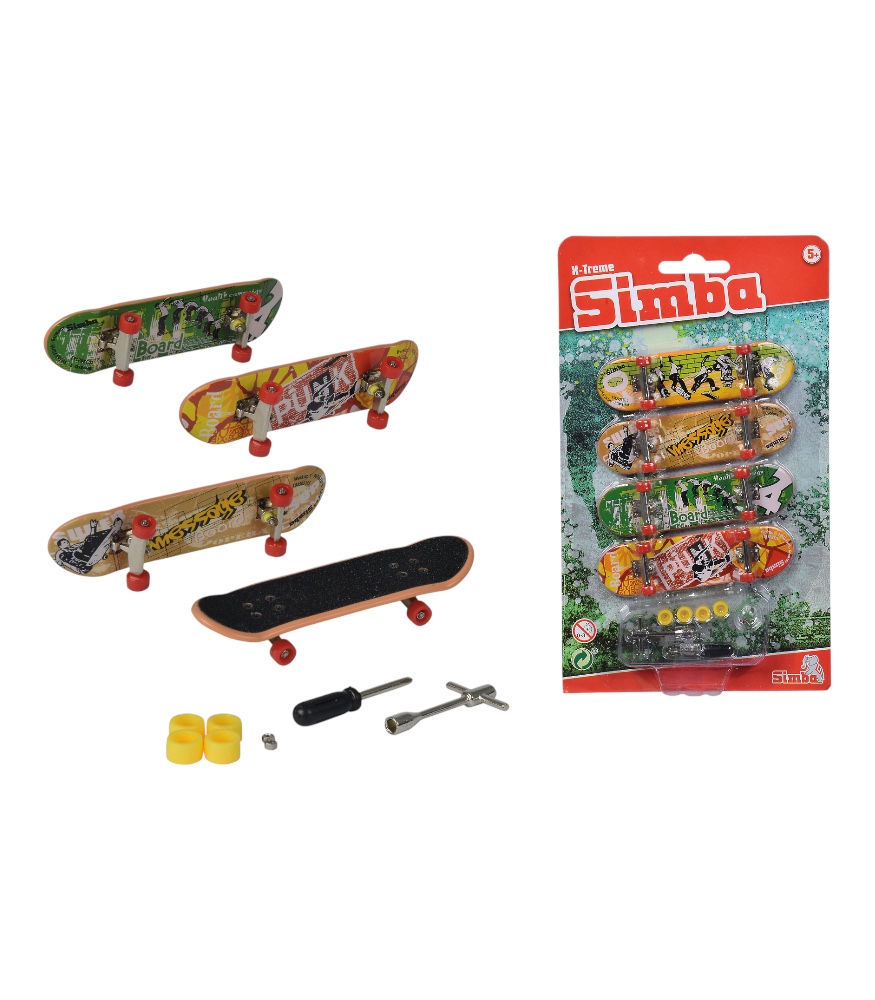 Simba X-Treme Parmak Kaykay (4 Adet)