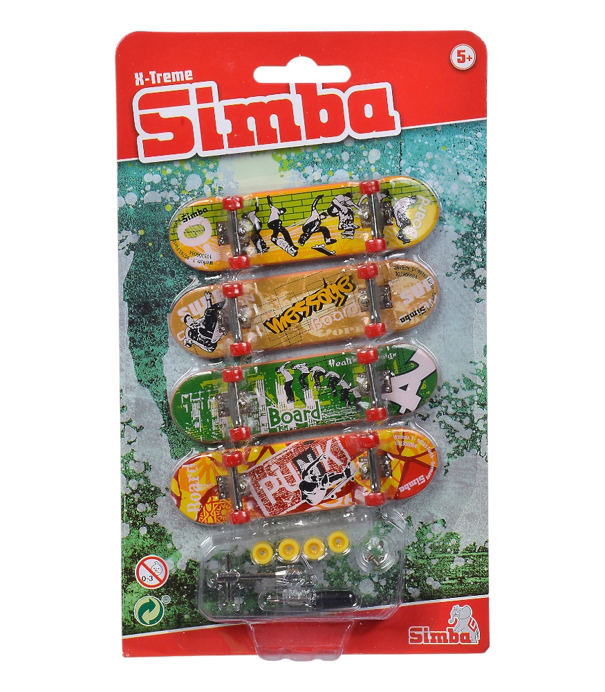 Simba X-Treme Parmak Kaykay (4 Adet)
