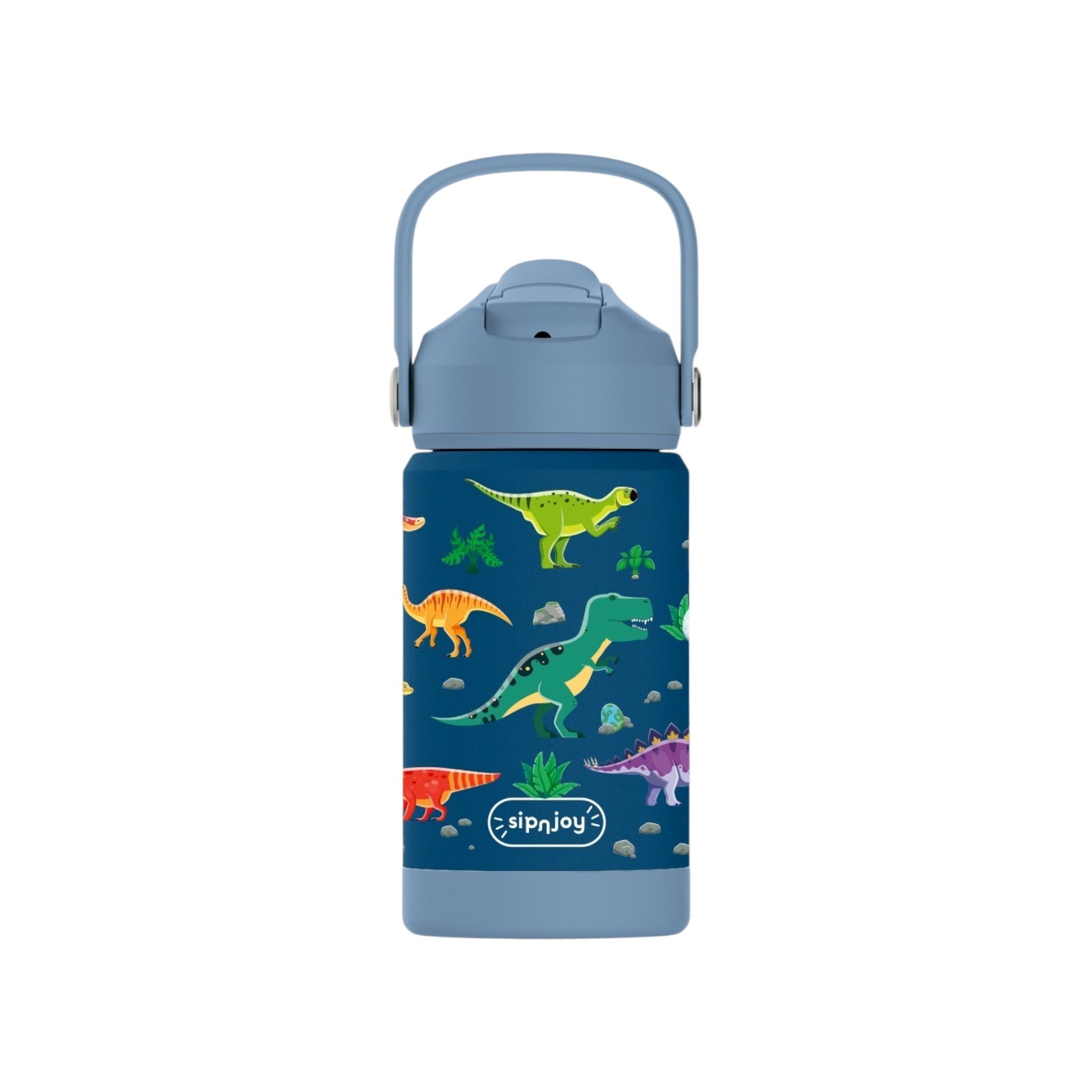 Sipnjoy FlipSip Çocuk Su Termosu (360 ml) // Dino Roar
