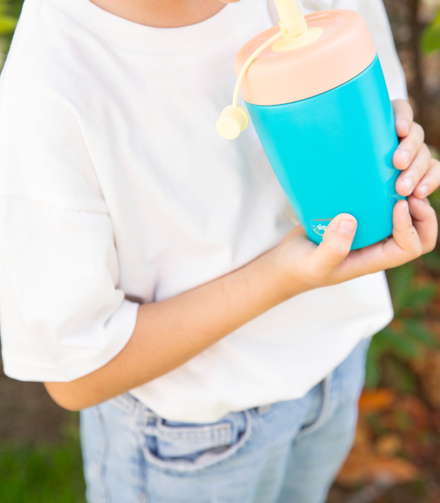 Sipnjoy StrawBuddy Tumbler Termos Pipetli Suluk (360 ml ) // Aqua