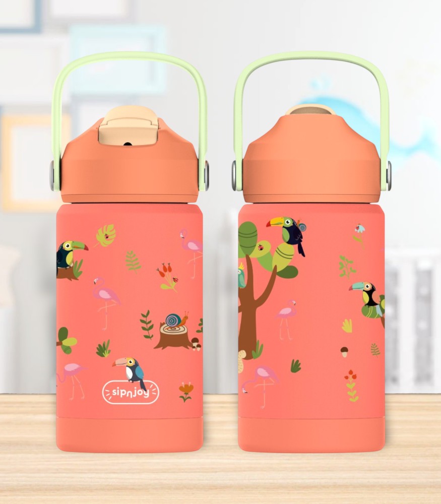 Sipnjoy FlipSip &Ccedil;ocuk Su Termosu (360 ml) // Jungle Jam