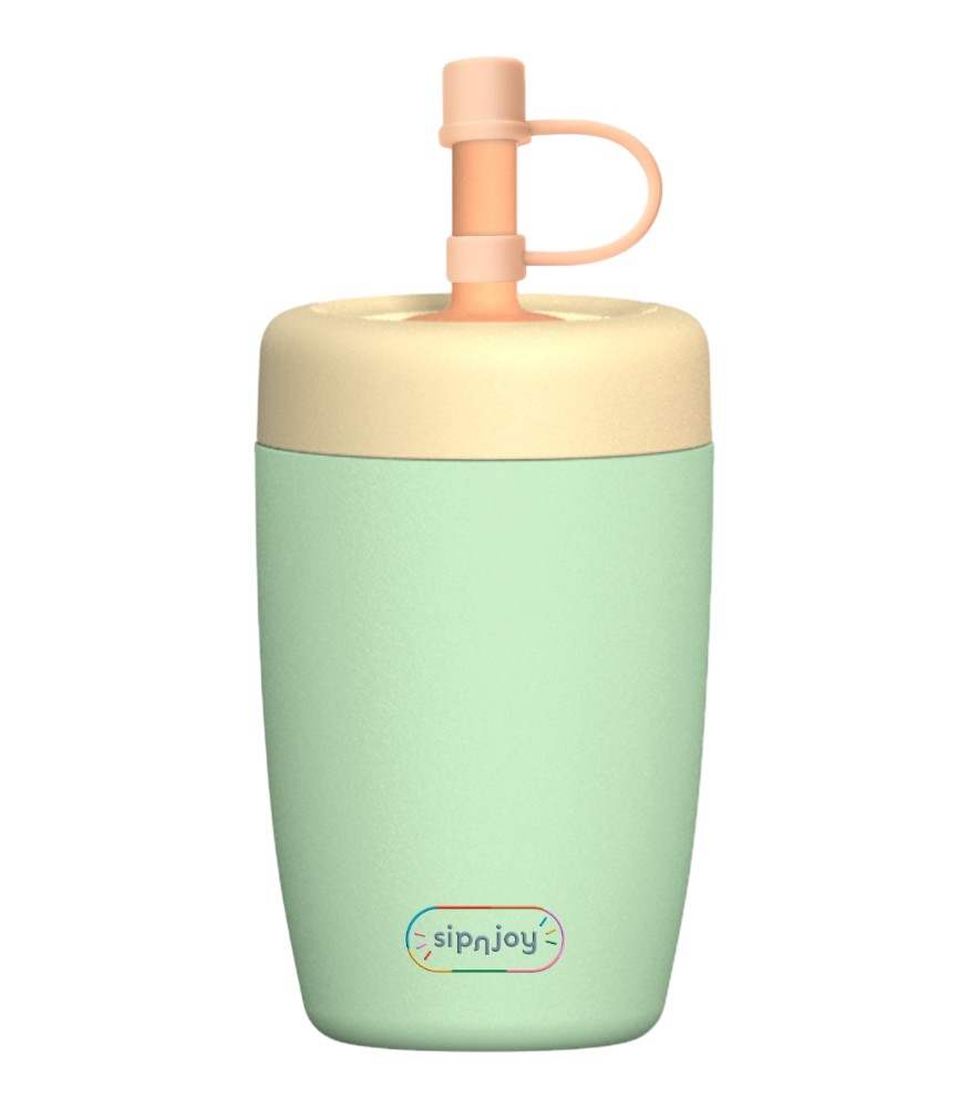 Sipnjoy StrawBuddy Tumbler Termos Pipetli Suluk (360 ml ) // Mint