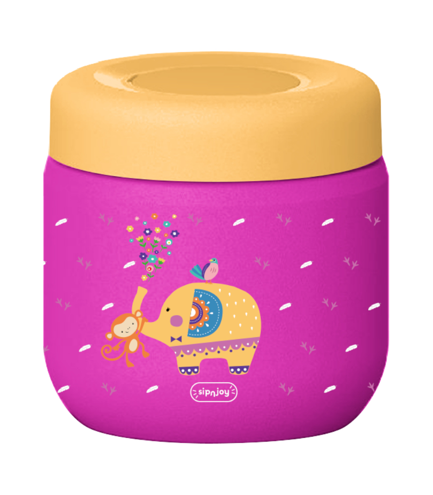 Sipnjoy Termos Yemek Kabı (360 ml) // Jolly Elephant