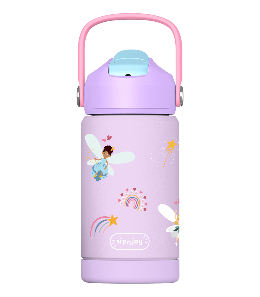 Sipnjoy FlipSip Çocuk Su Termosu (360 ml) // Fairy Sparkle