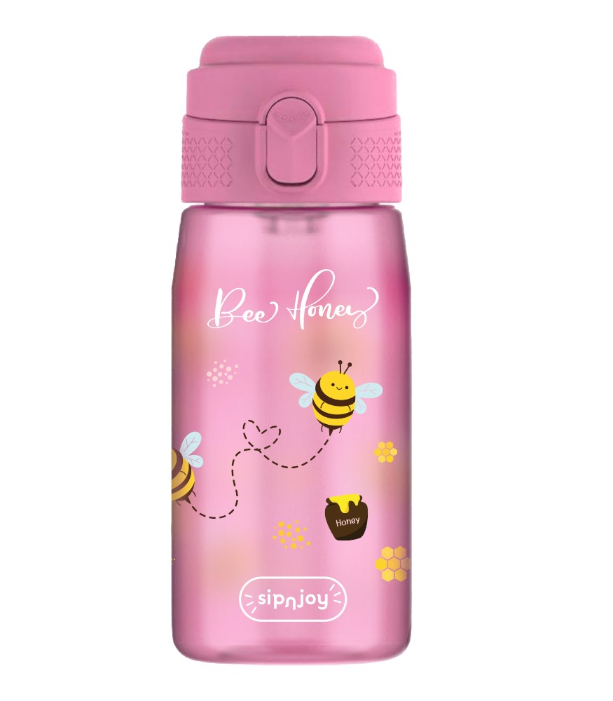 Sipnjoy QuickGulp Tritan Suluk (420 ml) // Bee Honey