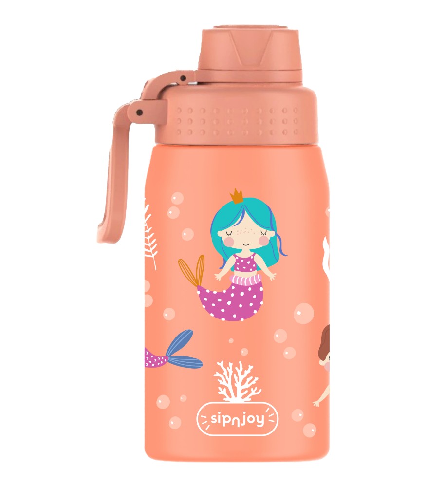 Sipnjoy WideWonder &Ccedil;ocuk Su Termosu (420 ml)  // Mermaid Dream