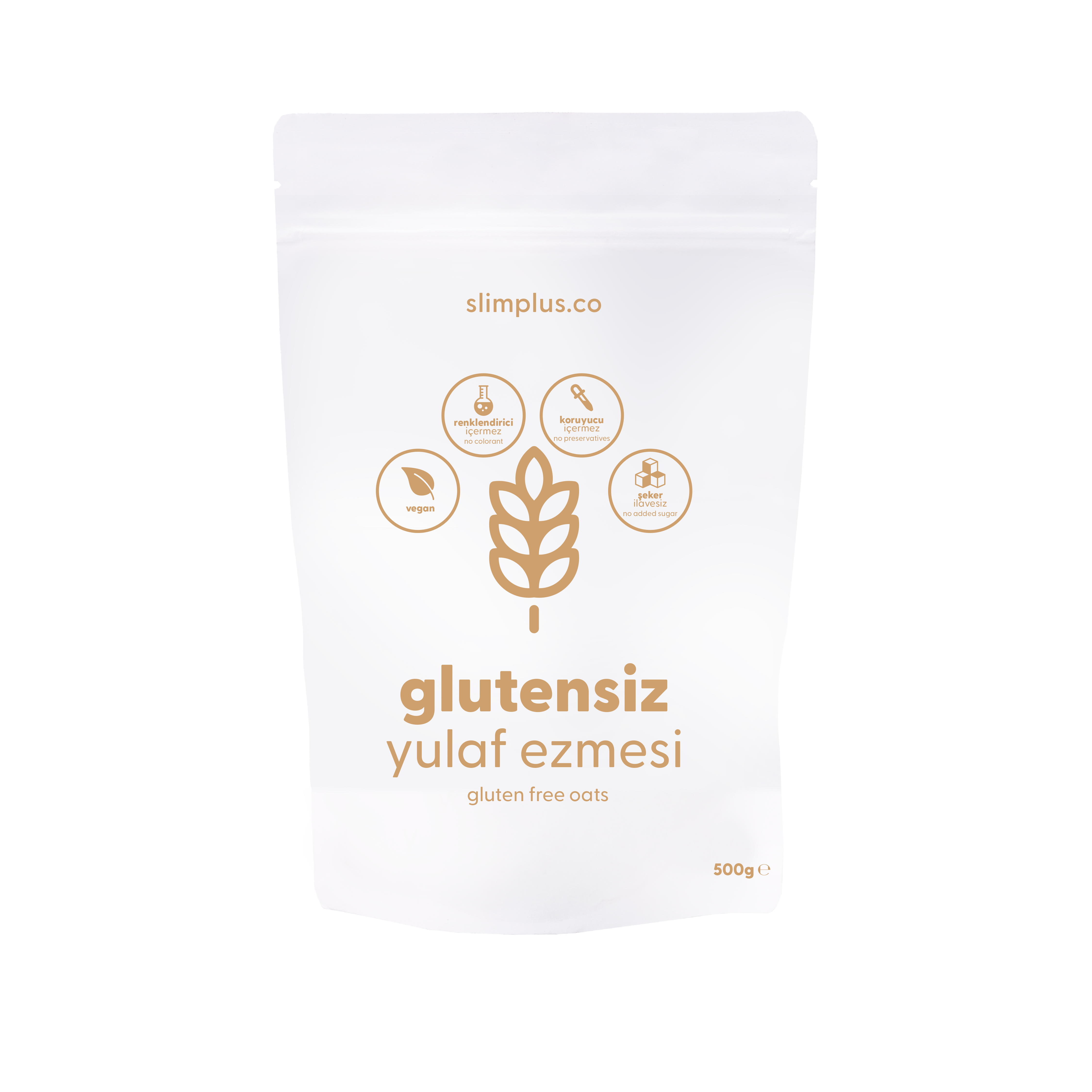 SlimPlus Co Glütensiz Yulaf Ezmesi