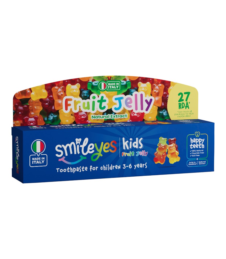 Smile Yes Kids Çocuk Diş Macunu (3-6 Yaş) // Meyve Jölesi