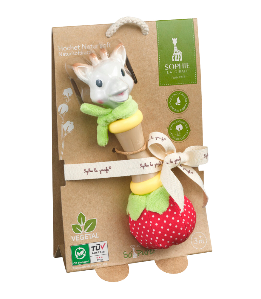 Sophie La Girafe Nature Soft &Ccedil;ıngırak