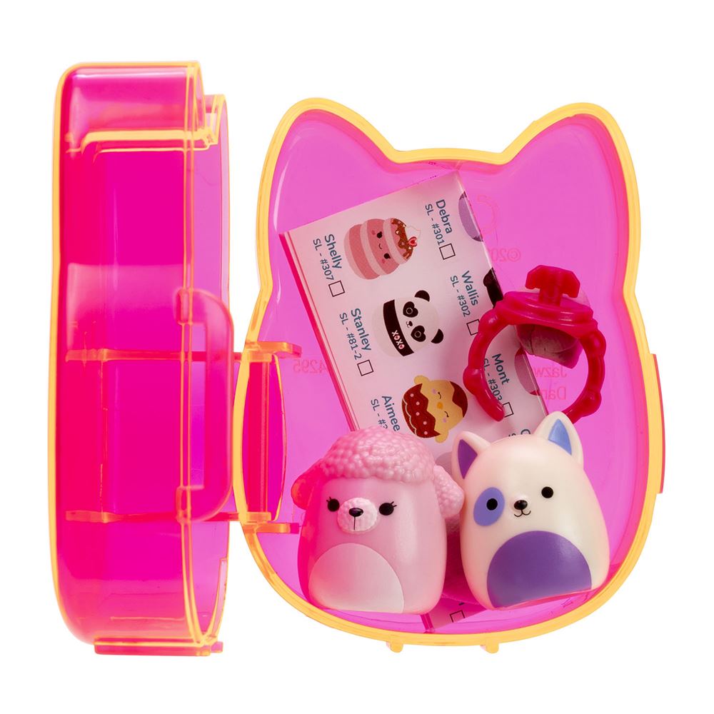 Squishmallows Squish-a-longs Yüzük + 2 Figür Set 3