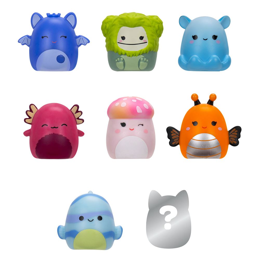 Squishmallows Squish-a-longs Y&uuml;z&uuml;k + 8 Fig&uuml;r Set 2