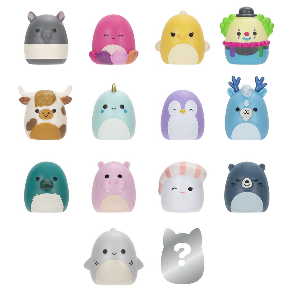 Squishmallows Squish-a-Longs Fig&uuml;r Set 2