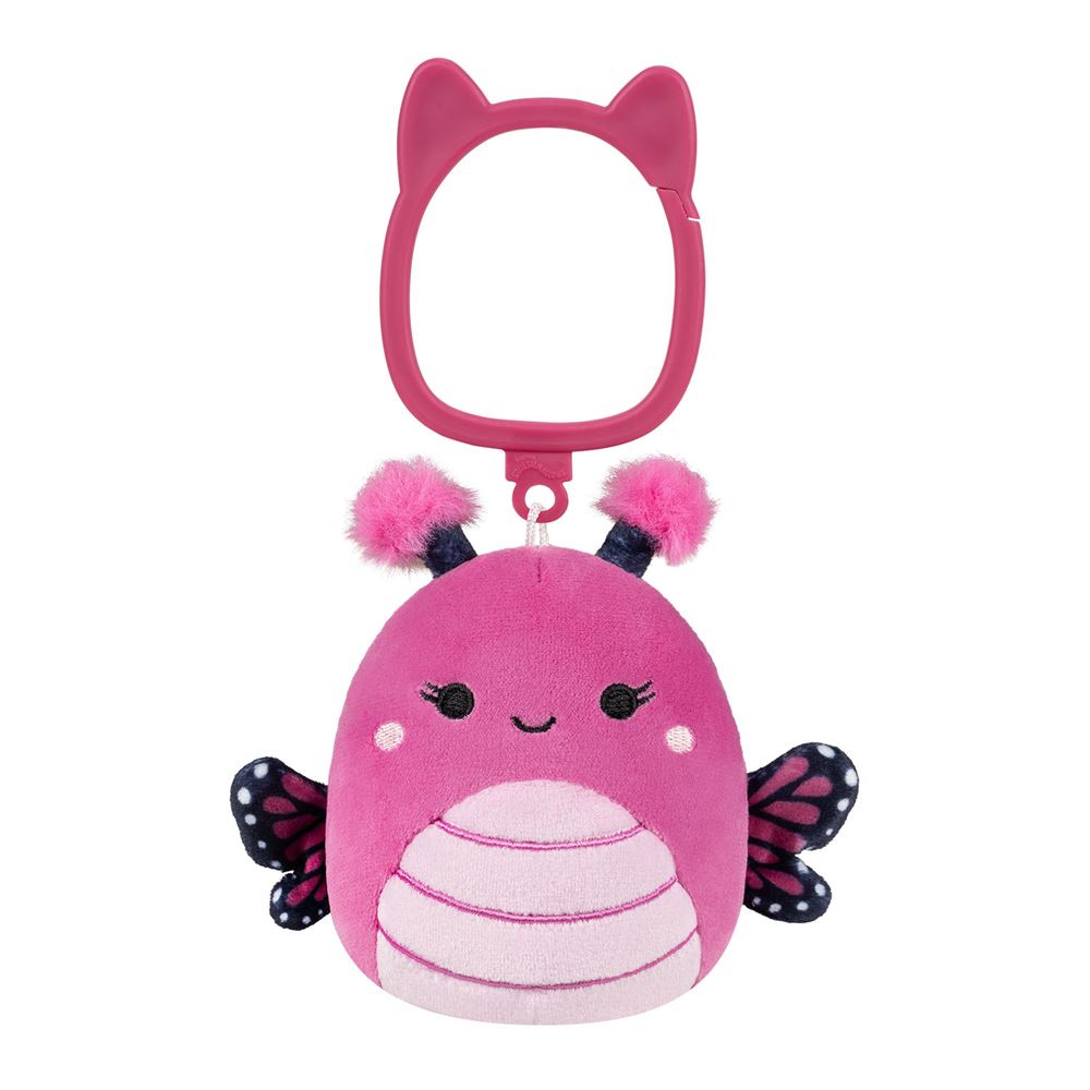 Squishmallows Klipsli - Kral Kelebeği Marcelina (9 cm)