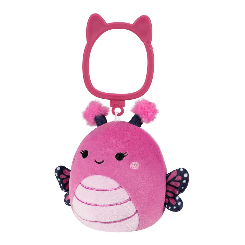 Squishmallows Klipsli - Kral Kelebeği Marcelina (9 cm)