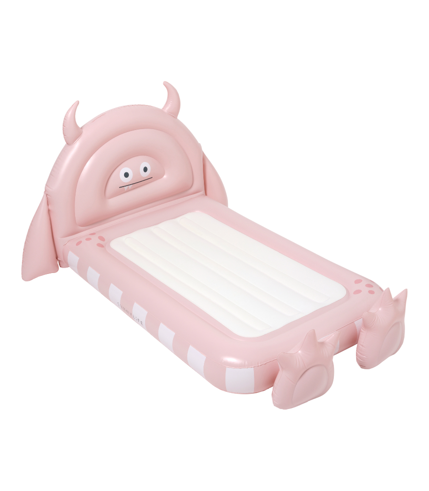 Sunnylife Şişme &Ccedil;ocuk Yatağı // Monster Pink