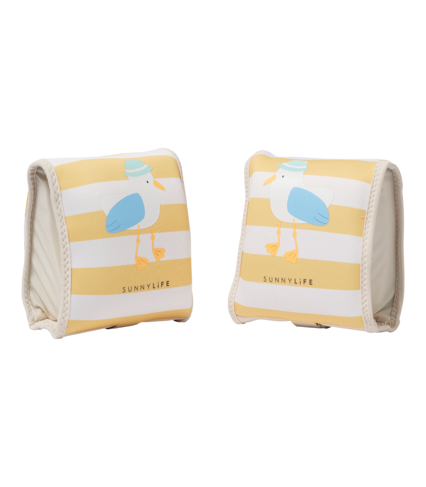 Sunnylife Arm Band Kolluk // Seagull Mustard Stripe