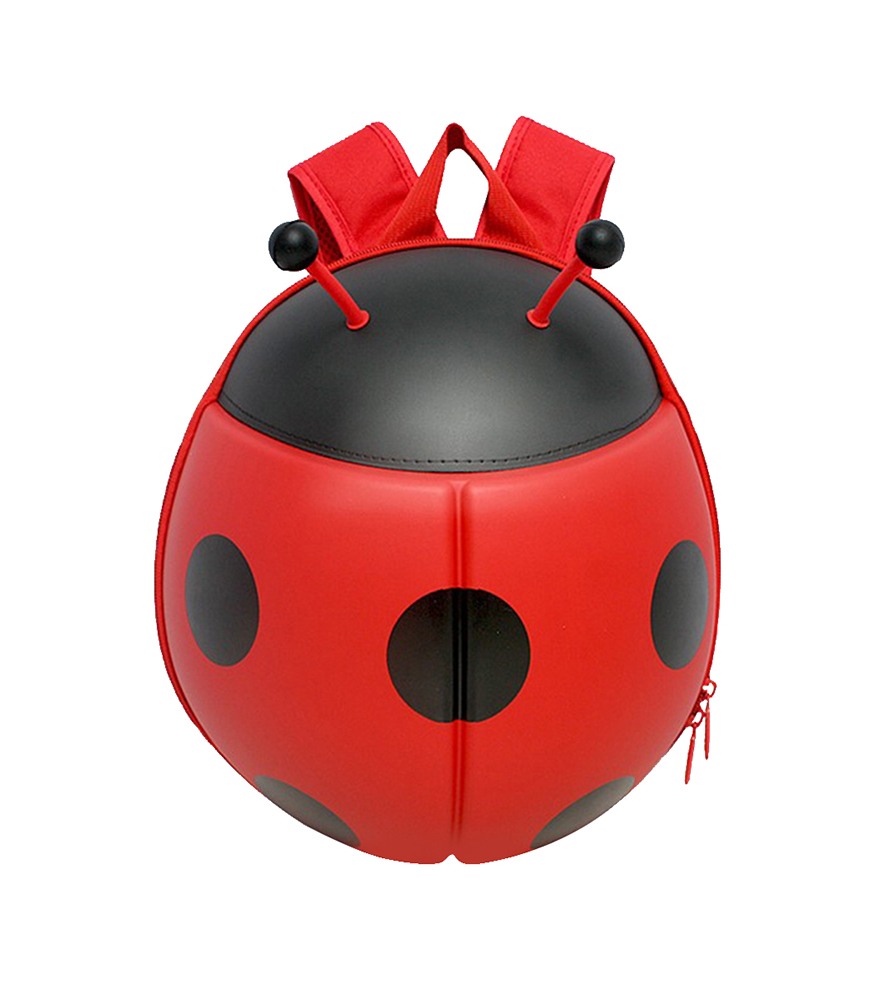 Supercute Çocuk Sırt Çantası // Ladybug (Kırmızı)