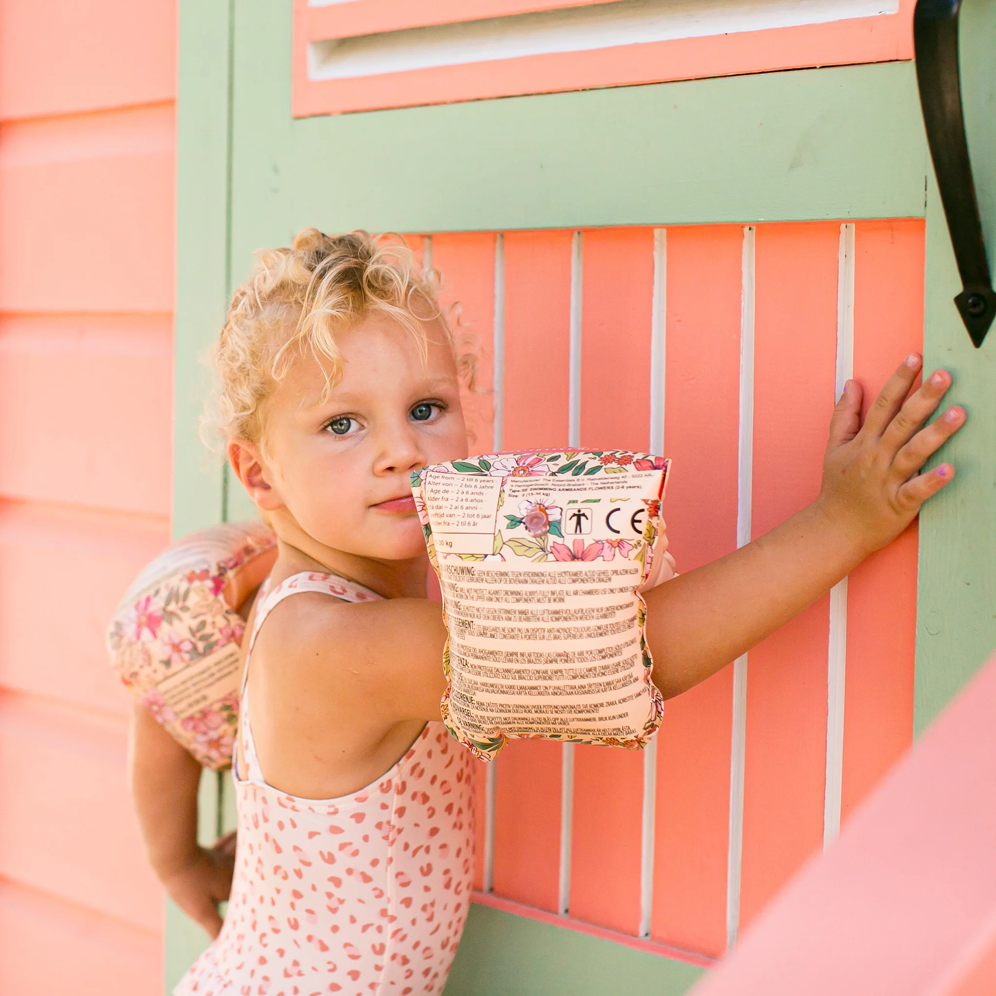 Swim Essentials Şişme Y&uuml;zme Kolluğu // Pink Blossom - (0-2 Yaş)